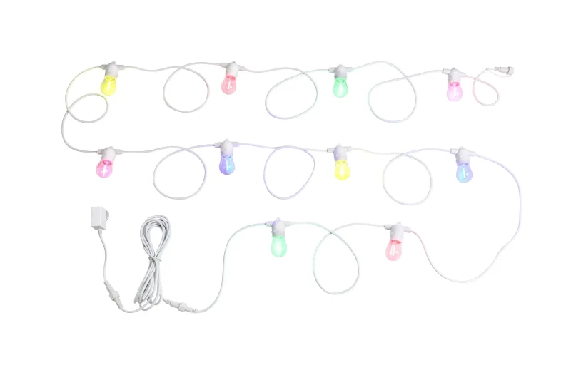 12v multi color black 10lt festoon light kit