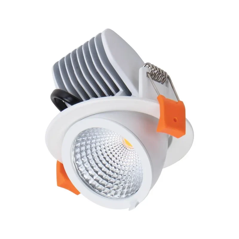 13w adjustable white led downlight 85mm