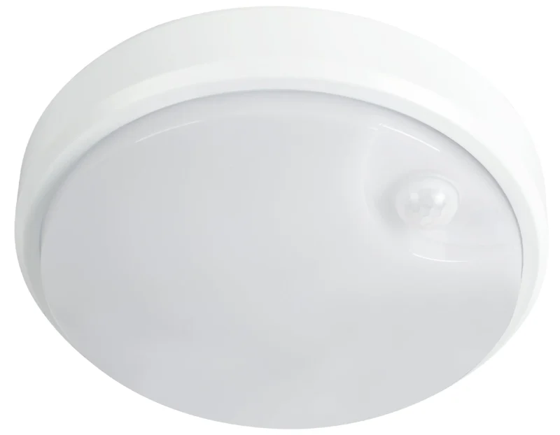 15w cct led bunker light w sensor 210mm round