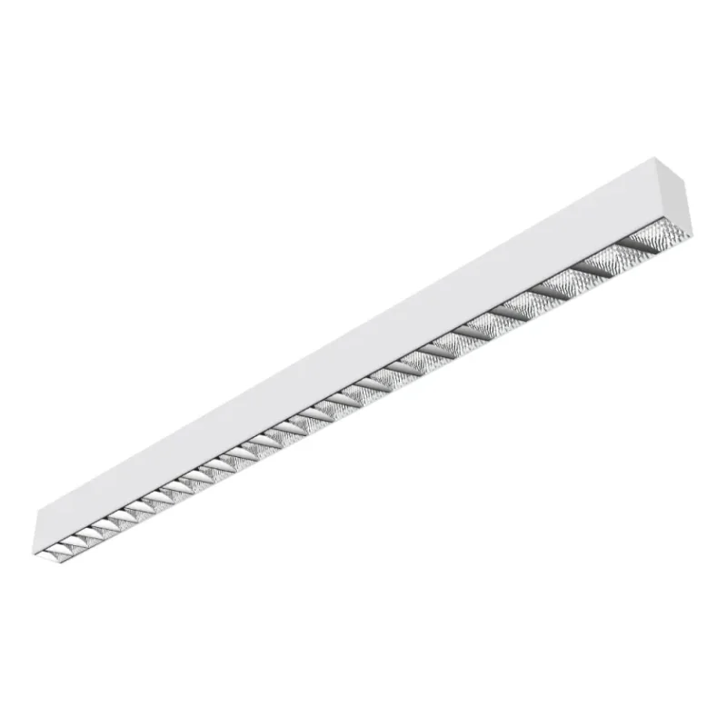 17w 498mm linear led light white 3000k with louvre lens