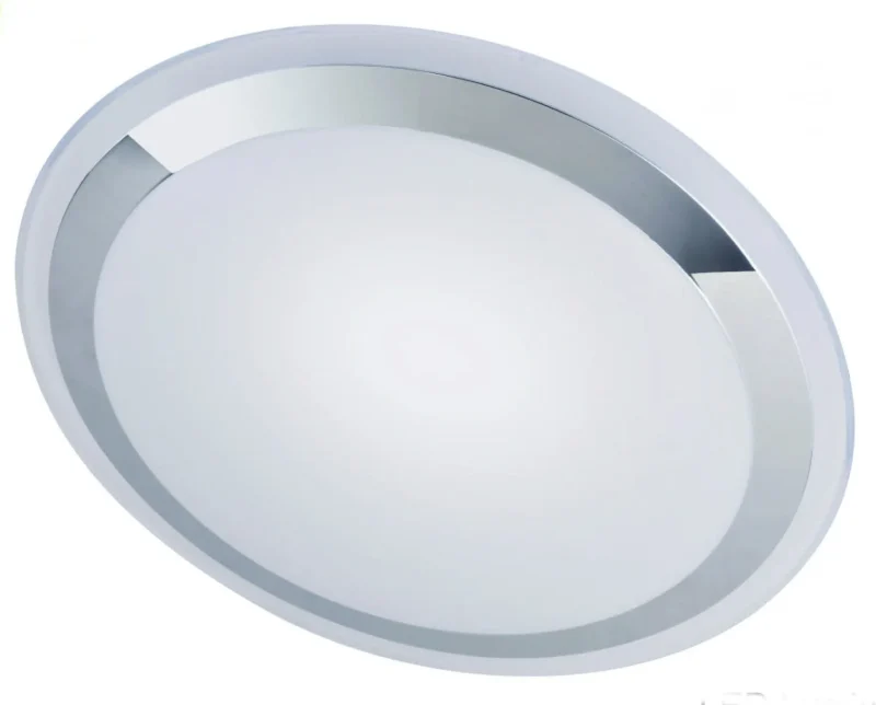 18w small oyster led light 350mm round chrome cct step dimmable