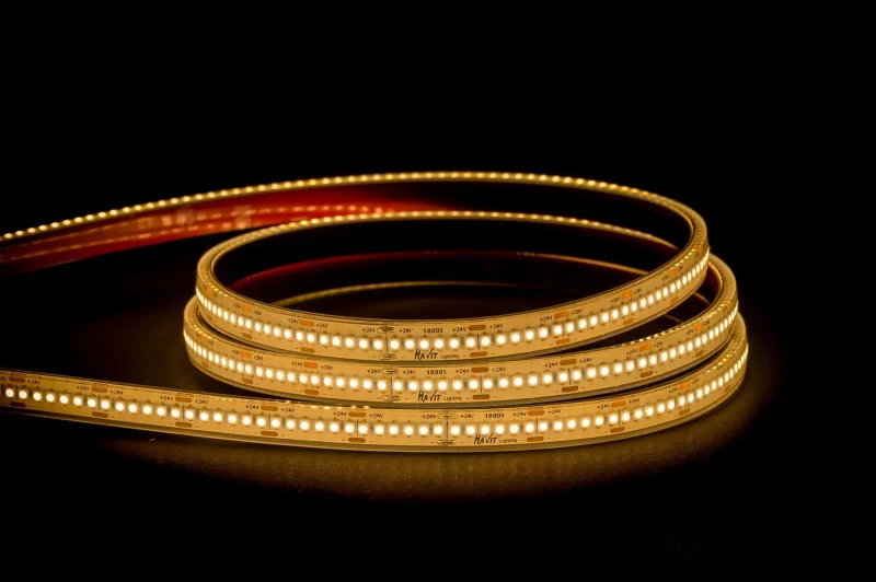 24v 3000k warm white led strip light ip67 waterproof per meter