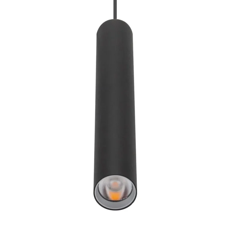 3000k 5w black led pendant light medium