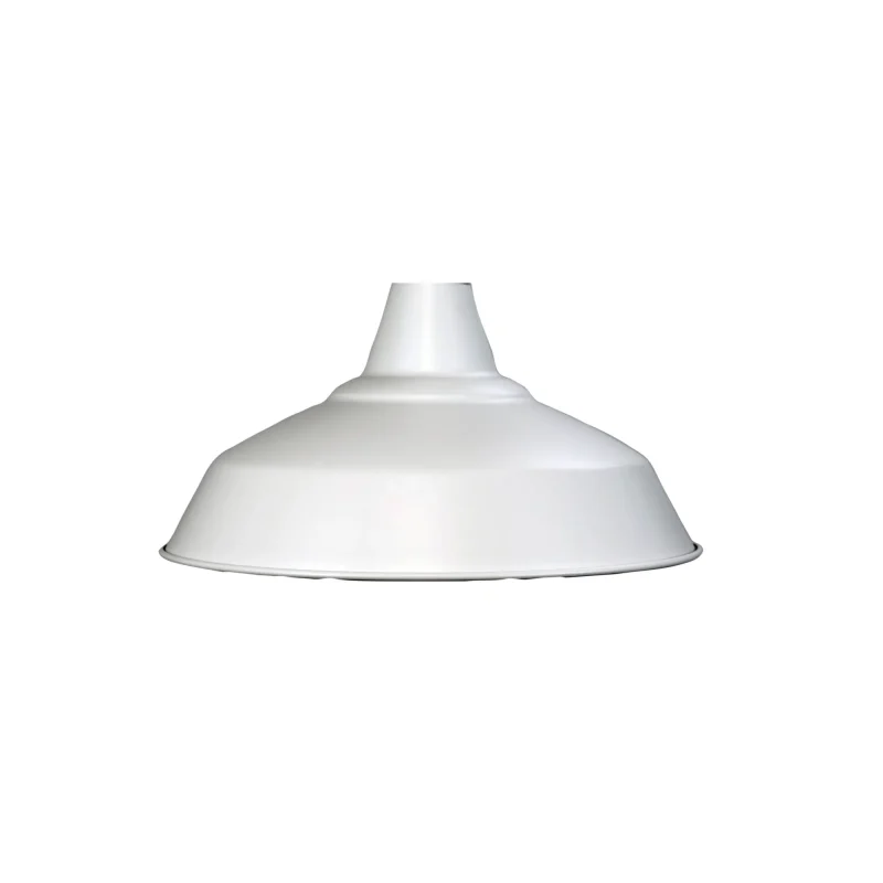 39 inch e27 white metal lamp shade for diy warehouse 39