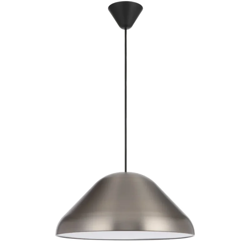 44cm nickel satin pendant light hanami collection