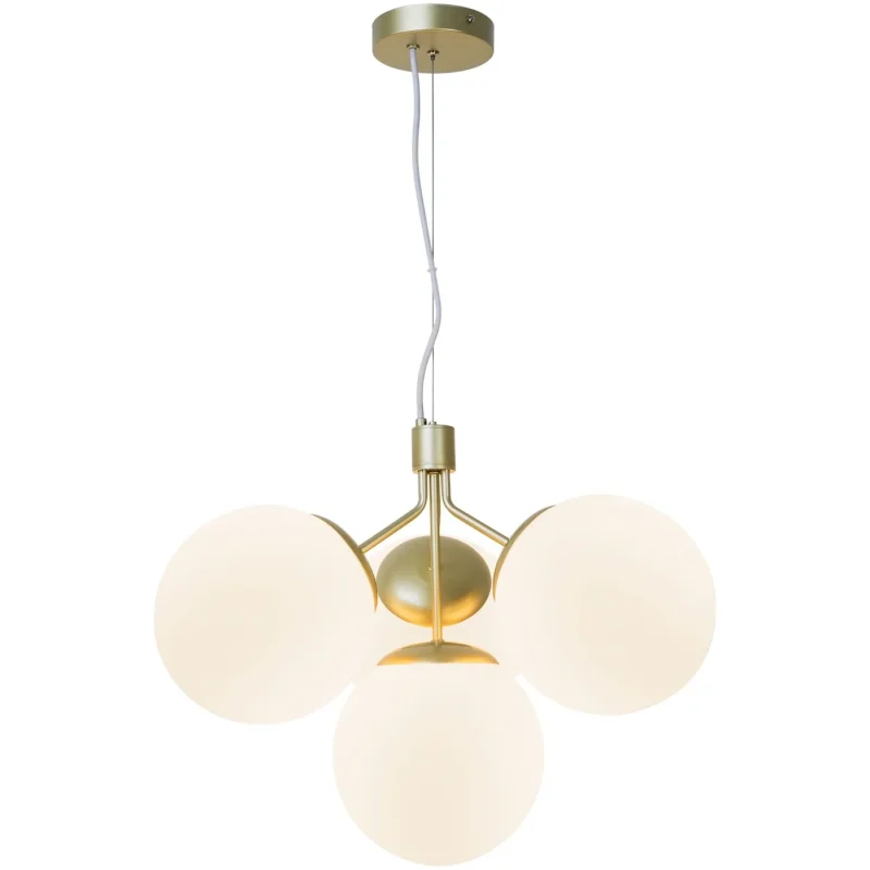 4lt brass opal pendant light return only