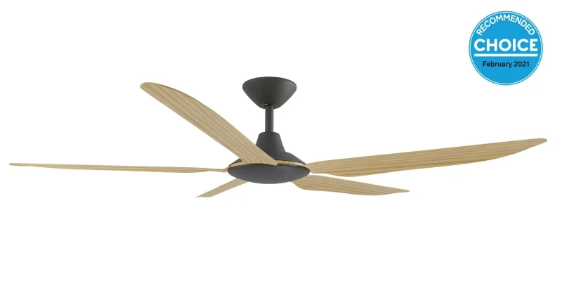 black bamboo storm dc 56 ceiling fan