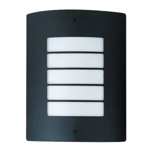 black linen exterior wall light se7013