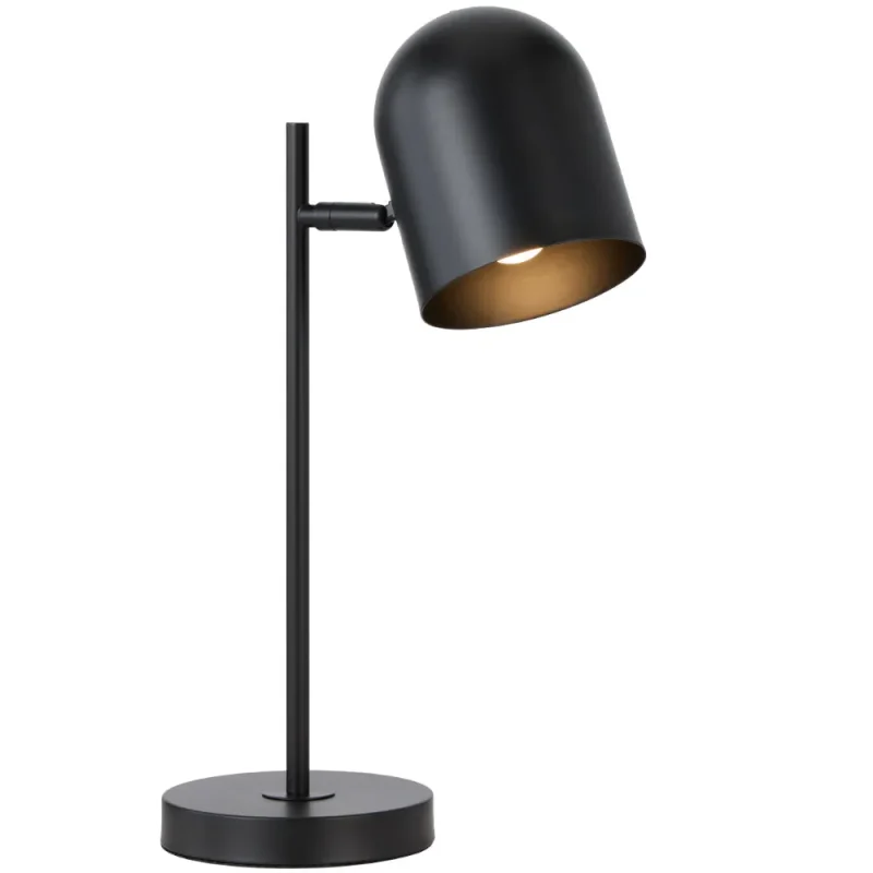 black satin turin table lamp