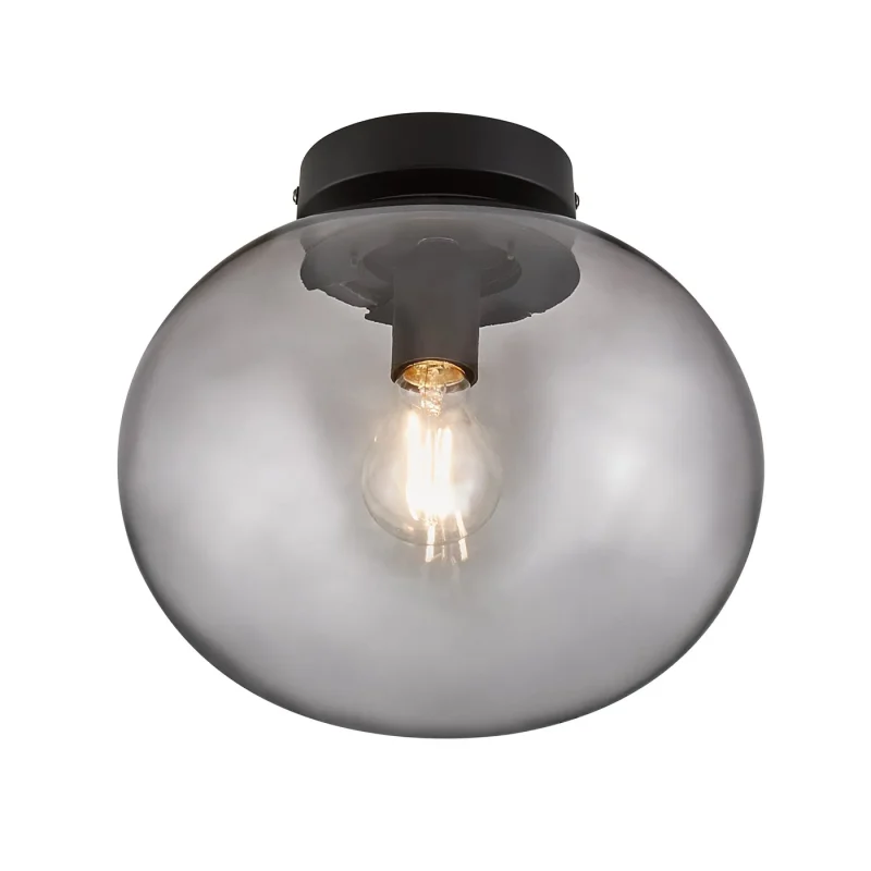 black smoke ceiling light alton design