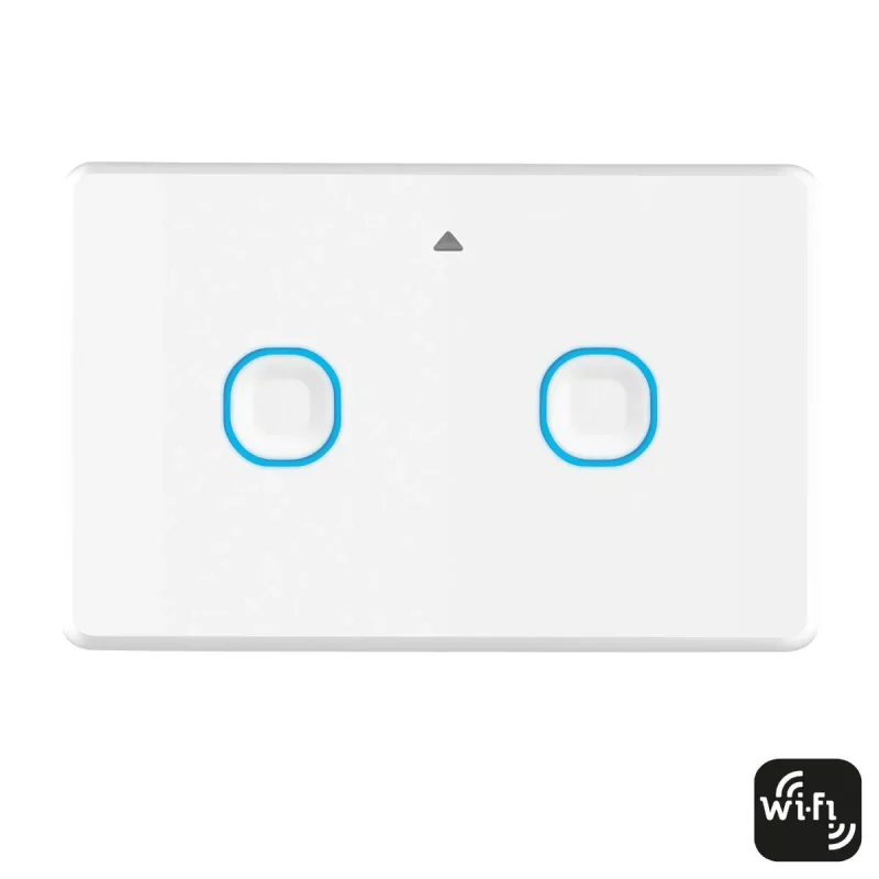 ikuu 2 gang smart wifi switch 2 way control