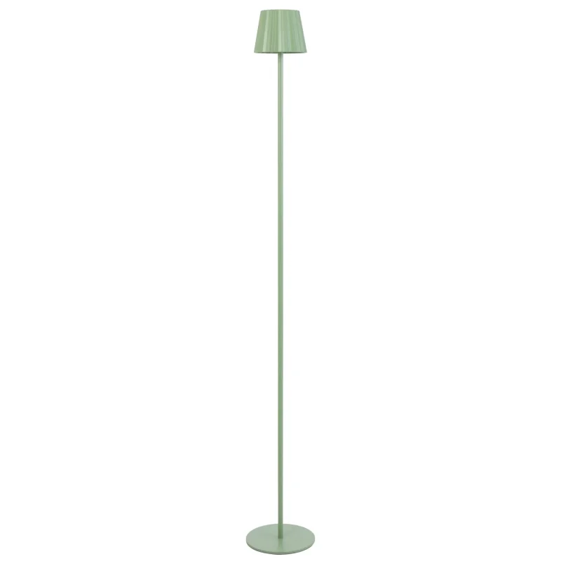 mindy 3w cct rechargeable eco floor lamp green