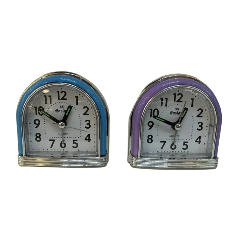 small arch blue alarm clock 6103 model