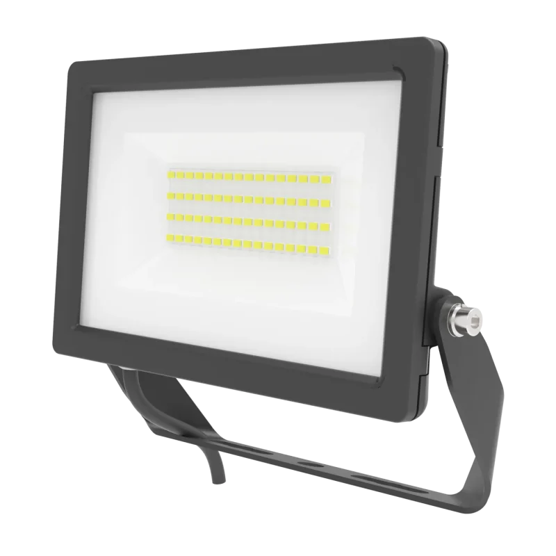 starpad ii 30w cct led flood light ip65 silver