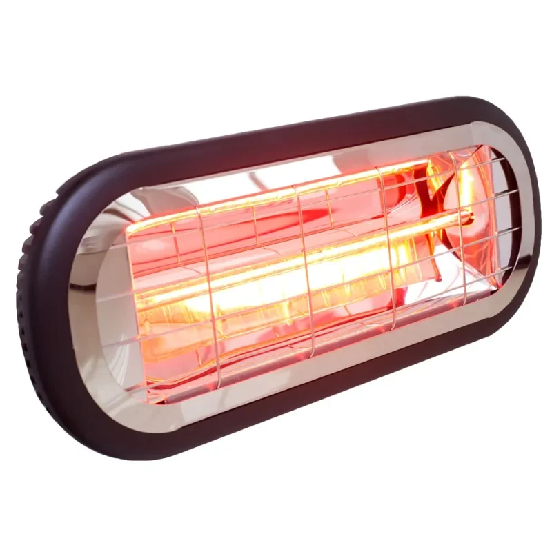 sunburst 1000w compact heater indoor outdoor radiant heat