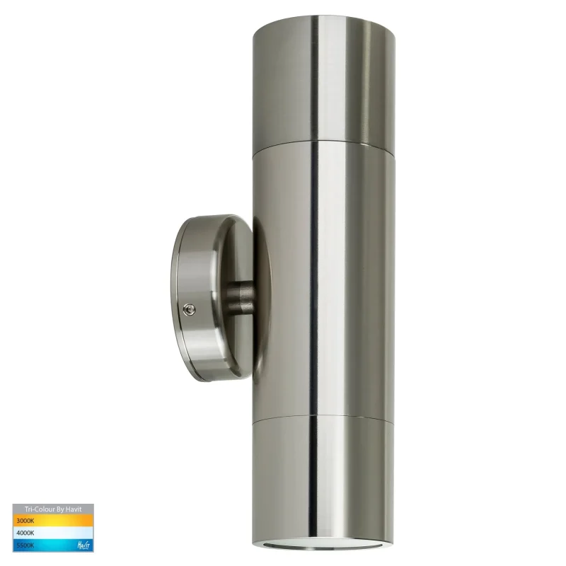 tivah 316 stainless steel up down wall light hv1007gu10t