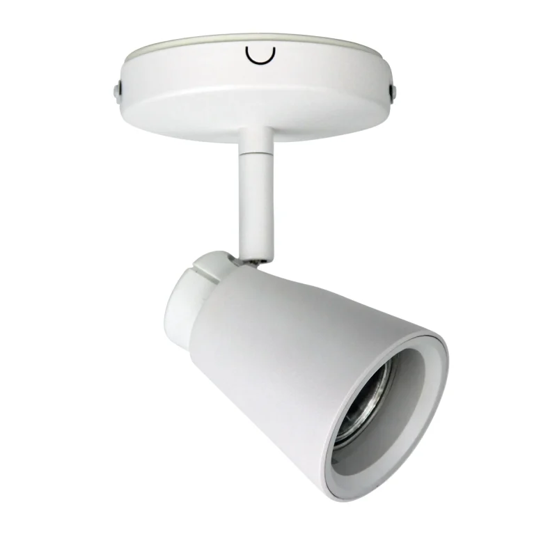 white zoom single spotlight high performance easy installation